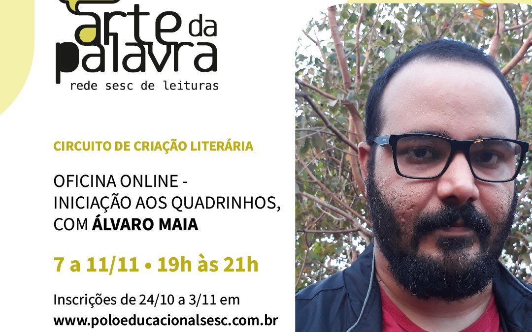 Oficina do Arte da Palavra no Polo Educacional tem Quadrinhos como tema