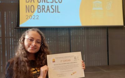 Redação premiada no concurso Iluminando os Ideais do PEA-UNESCO 2022