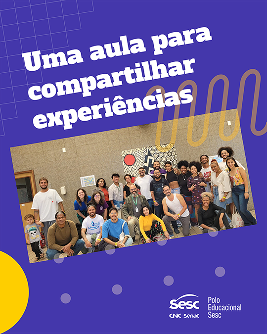 Uma aula para compartilhar experiências