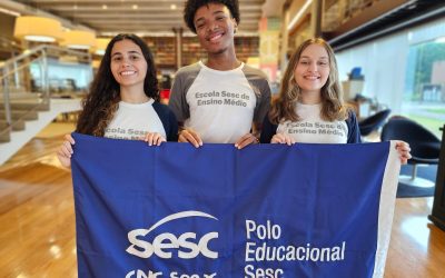 Escola Sesc de Ensino Médio participa de conferência global de estudantes na Austrália