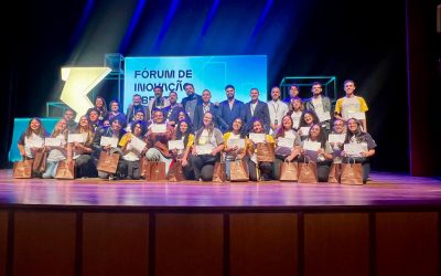 Estudantes lançam a LIS – Lixeira Inteligente Sustentável no Fórum de Inovação Aberta