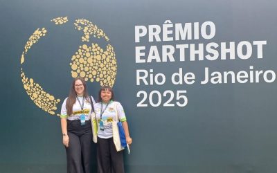 Estudantes participam do The Earthshot Prize, evento internacional sobre sustentabilidade