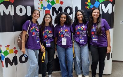 Estudantes participam de encontro do Programa Meninas Olímpicas no IMPA